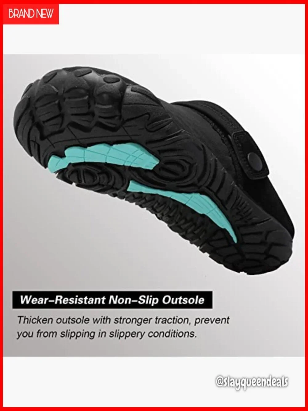 Unisex Water Shoes Slip-On Hiking Sandals Quick-Dry Non-Slip